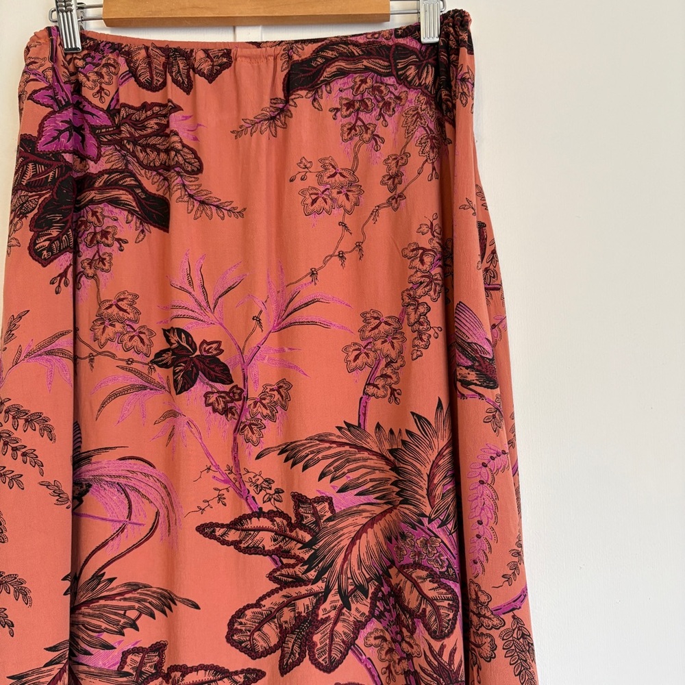 Floral Print Women's Skirt M - Picture 2 of 5